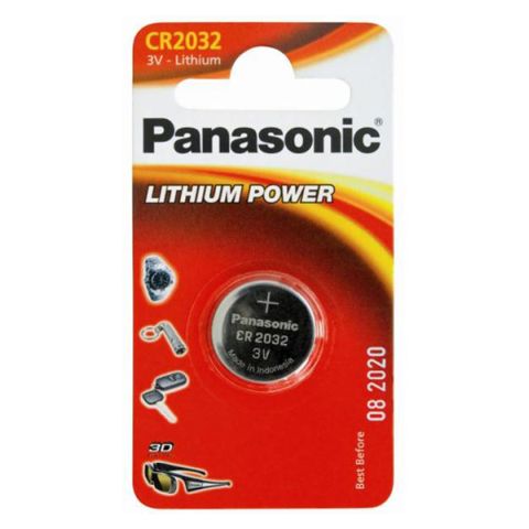 Элемент питания Panasonic CR2032 3V 1шт